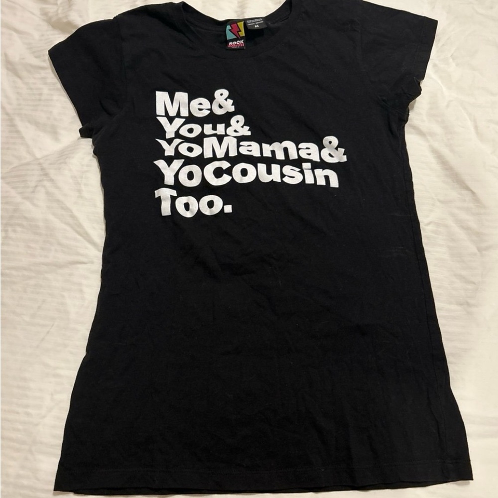 OutKast Graphic Tee – 'Me & You & YoMama & YoCousin Too.'